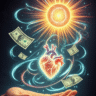 a_glowing_hand_holding_a_heart_dollar