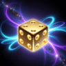 1a_glowing_golden_dice_floating_in_space