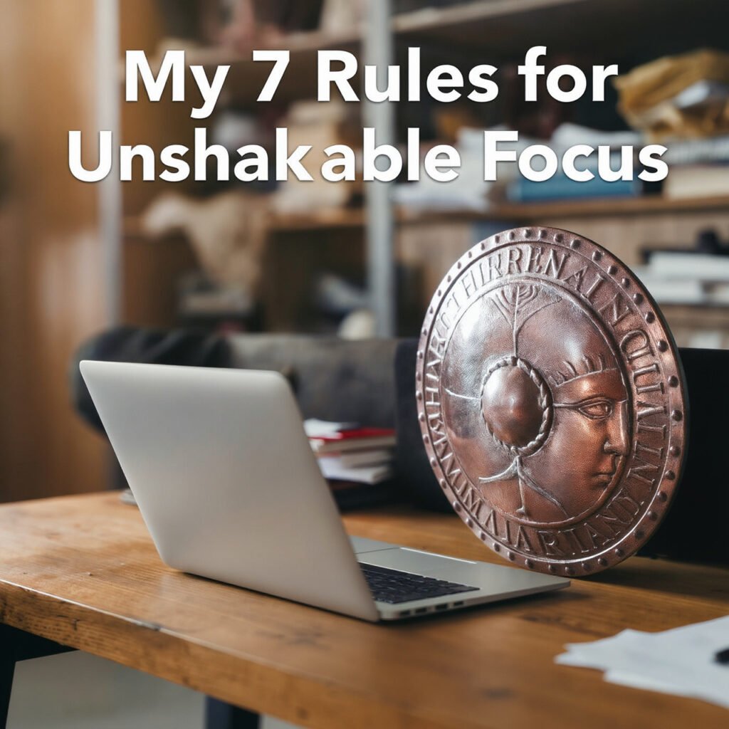 Stoic Rules for Unshakeable Focus1
