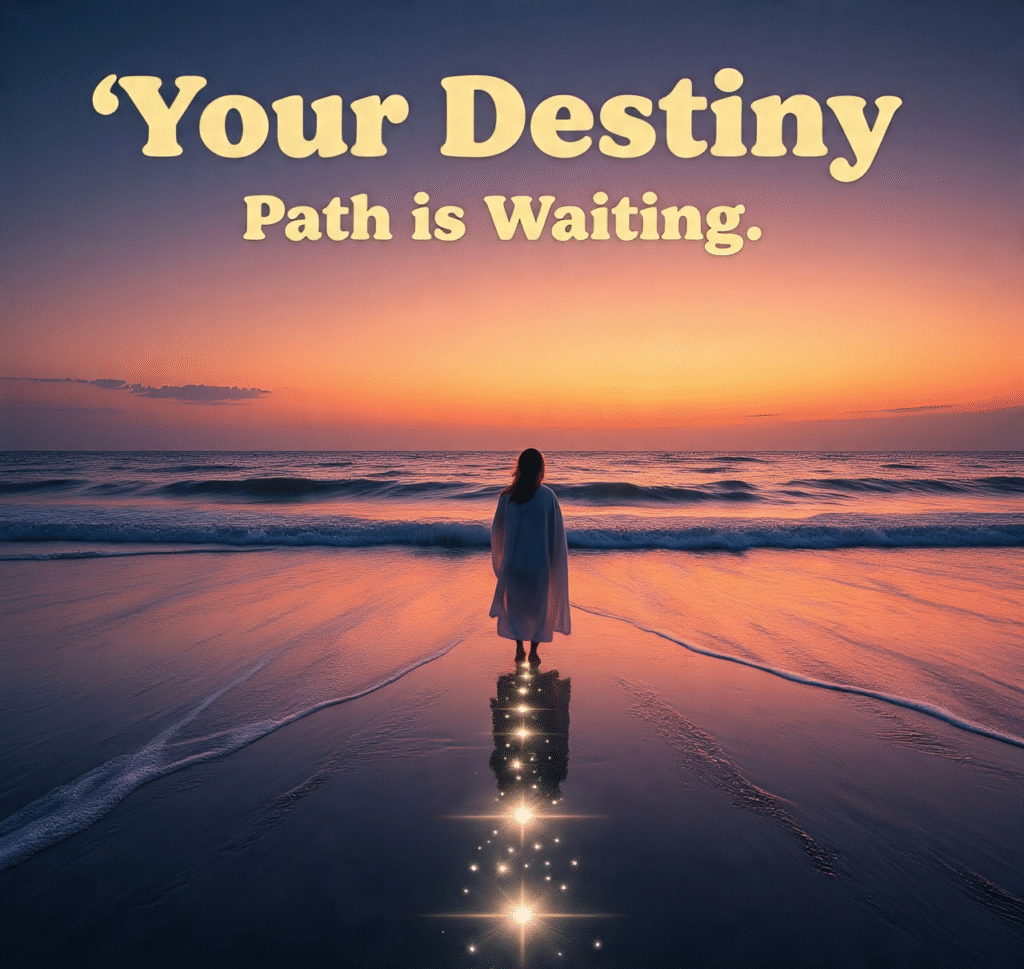 a_simple_clear_path_made_of_light