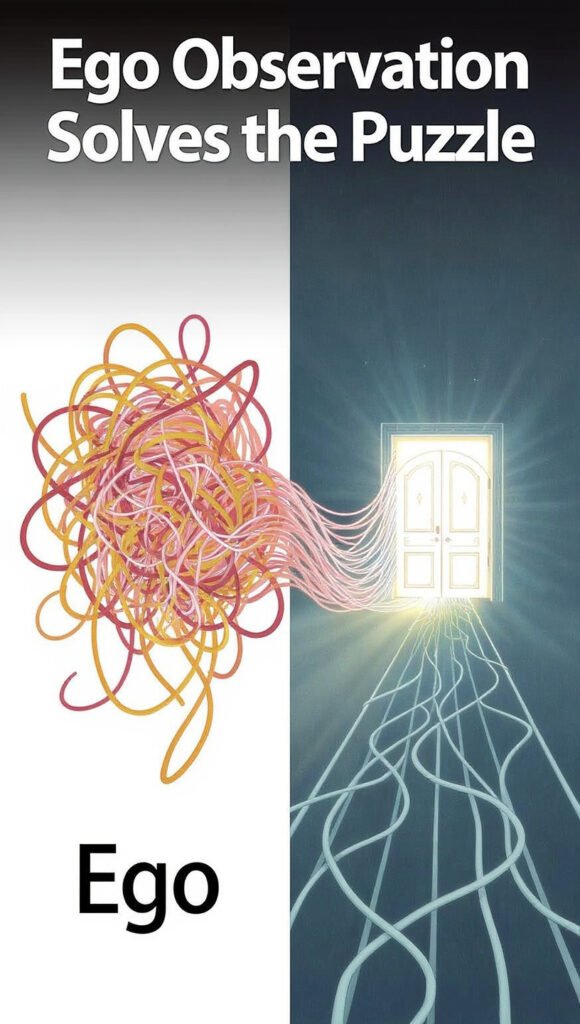 Ego Observation Solves the Puzzle