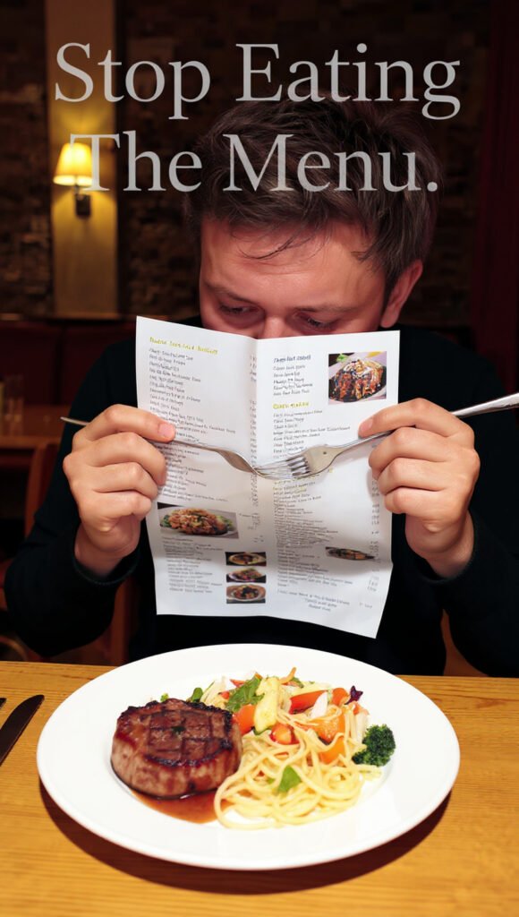 Stop Eating The Menu