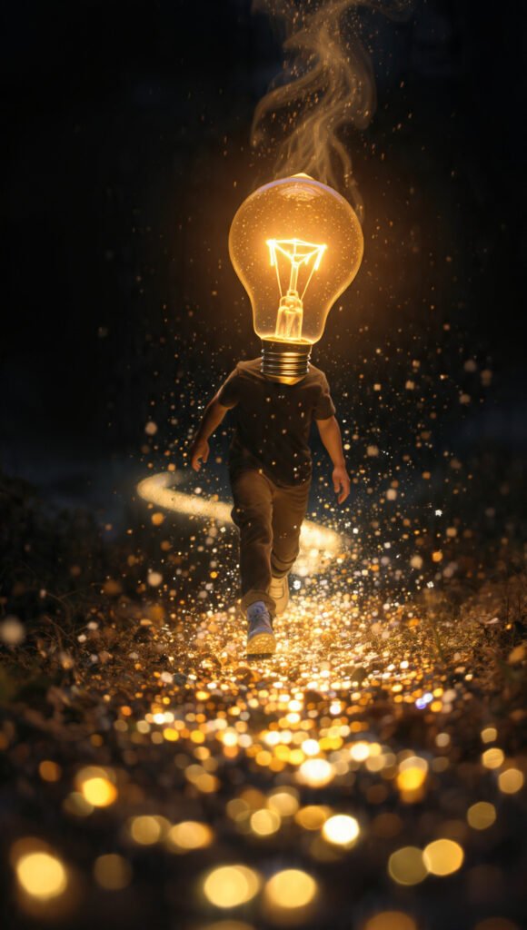 Your Imperfect Action Creates Light