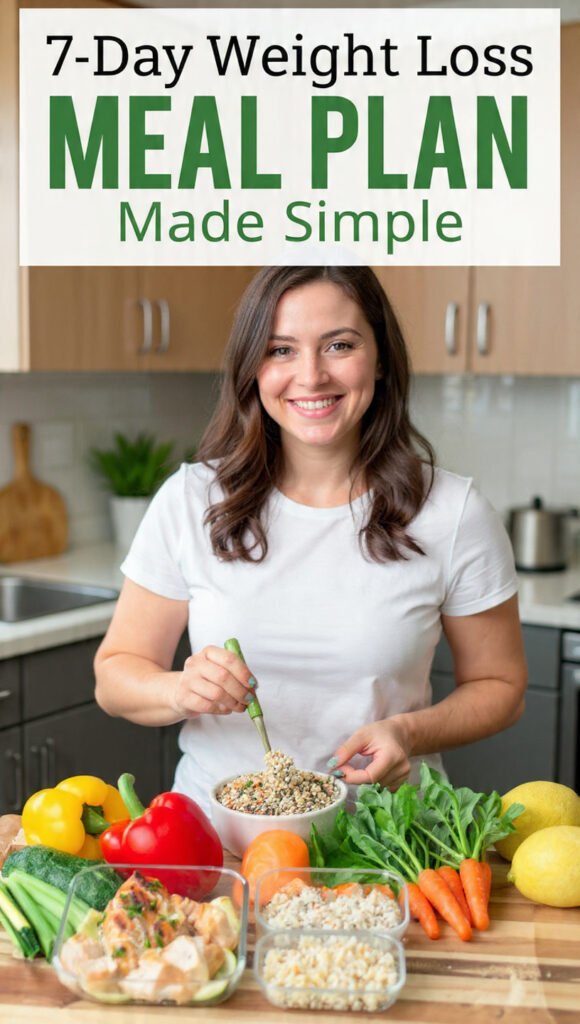 7-Day Weight Loss Meal Plan Made Simple..
