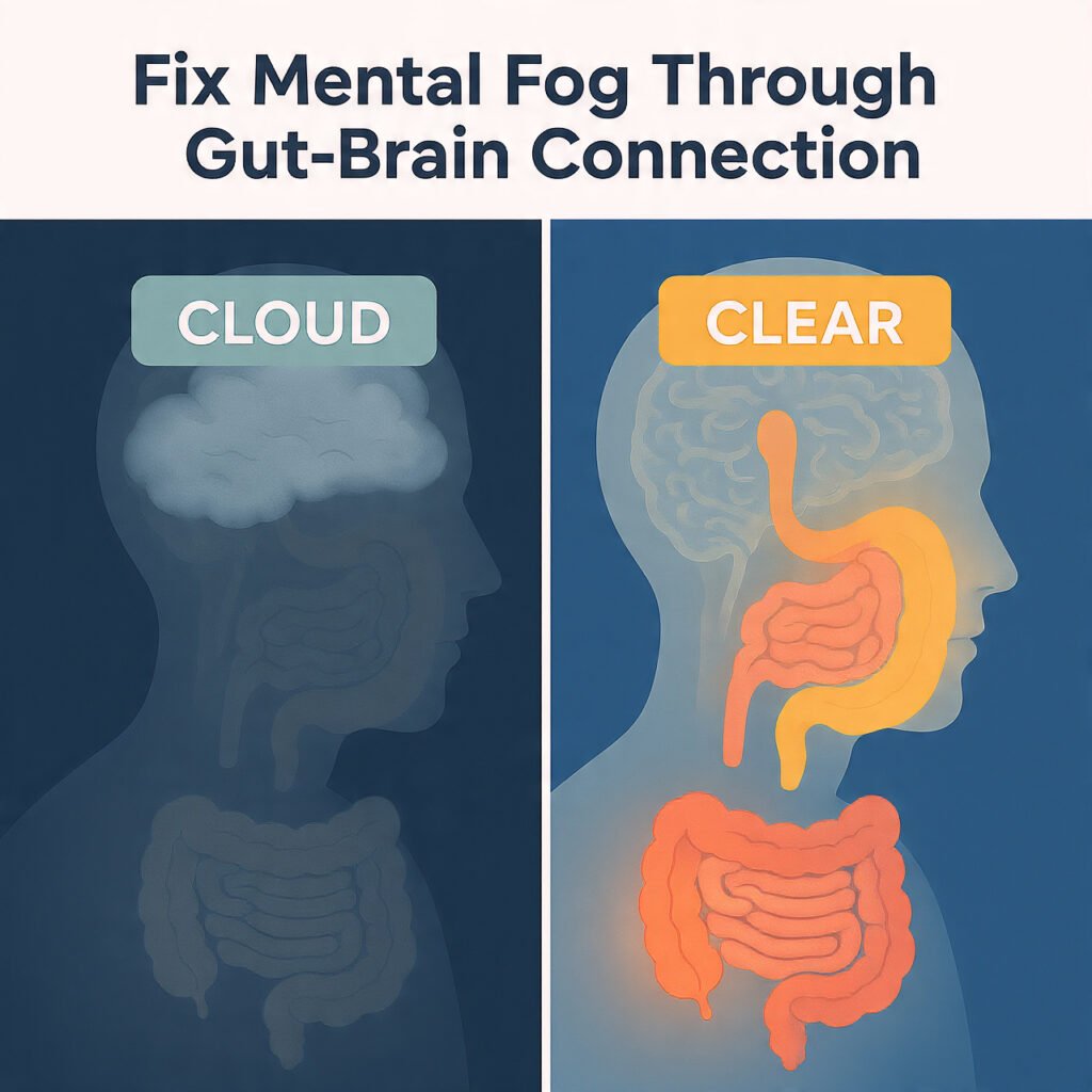 Fix Mental Fog Through Gut-Brain Connection