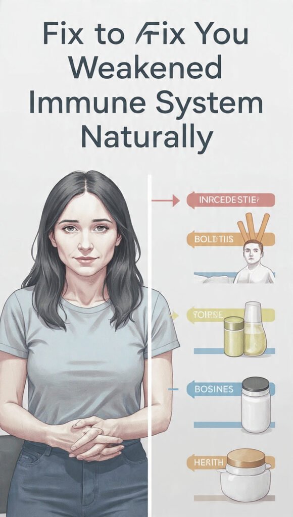 Fix Your Weakened Immune System Naturally