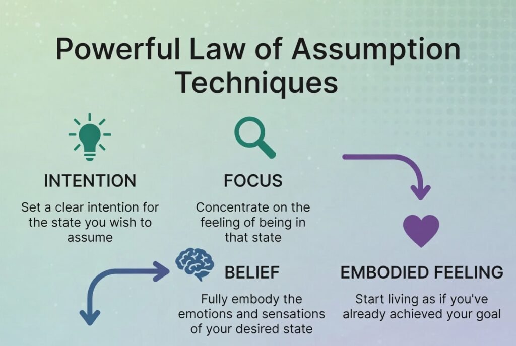 Powerful Law of Assumption Techniques