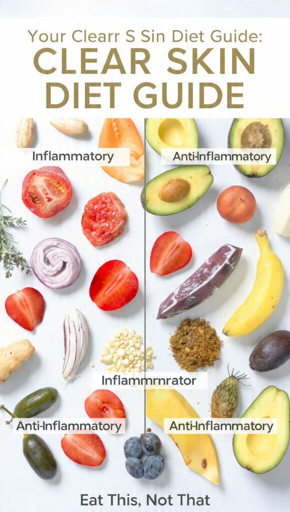 Your Clear Skin Diet Guide - Eat This, Not That