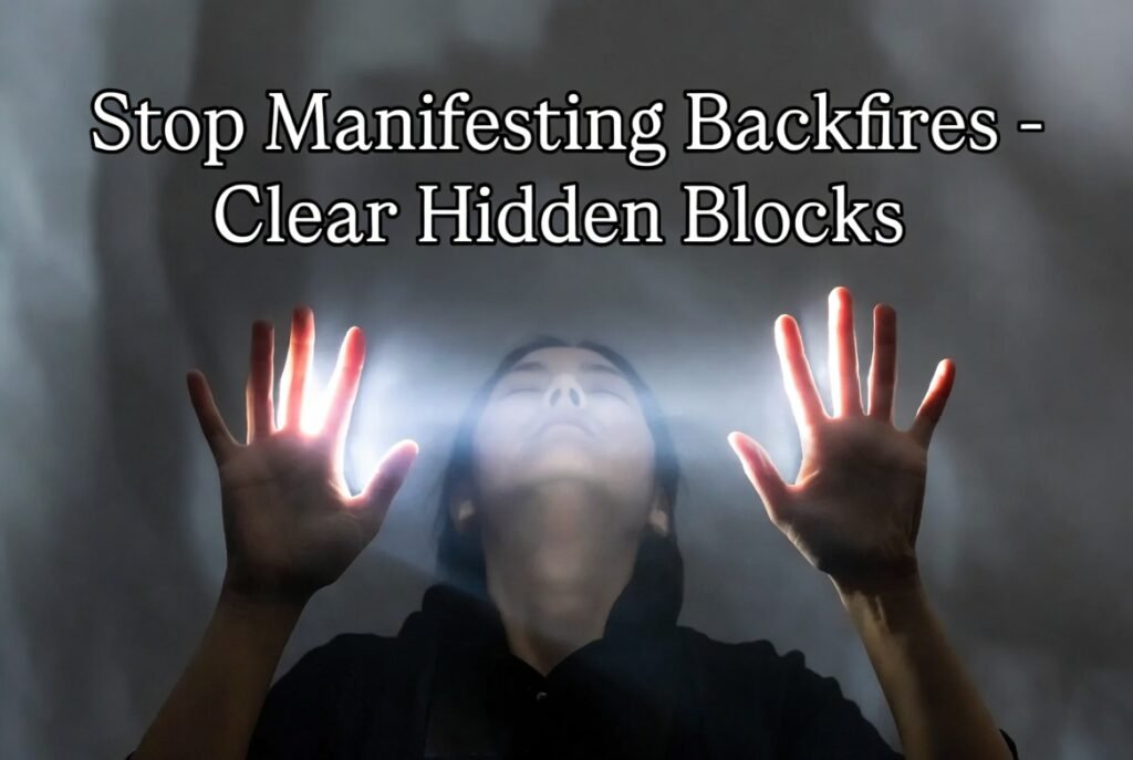 stop manifestation backfire
