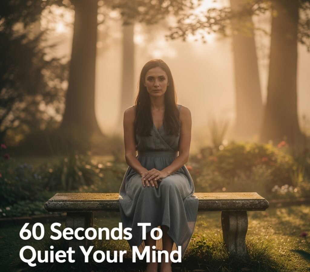 60 Seconds To Quiet Your Mind