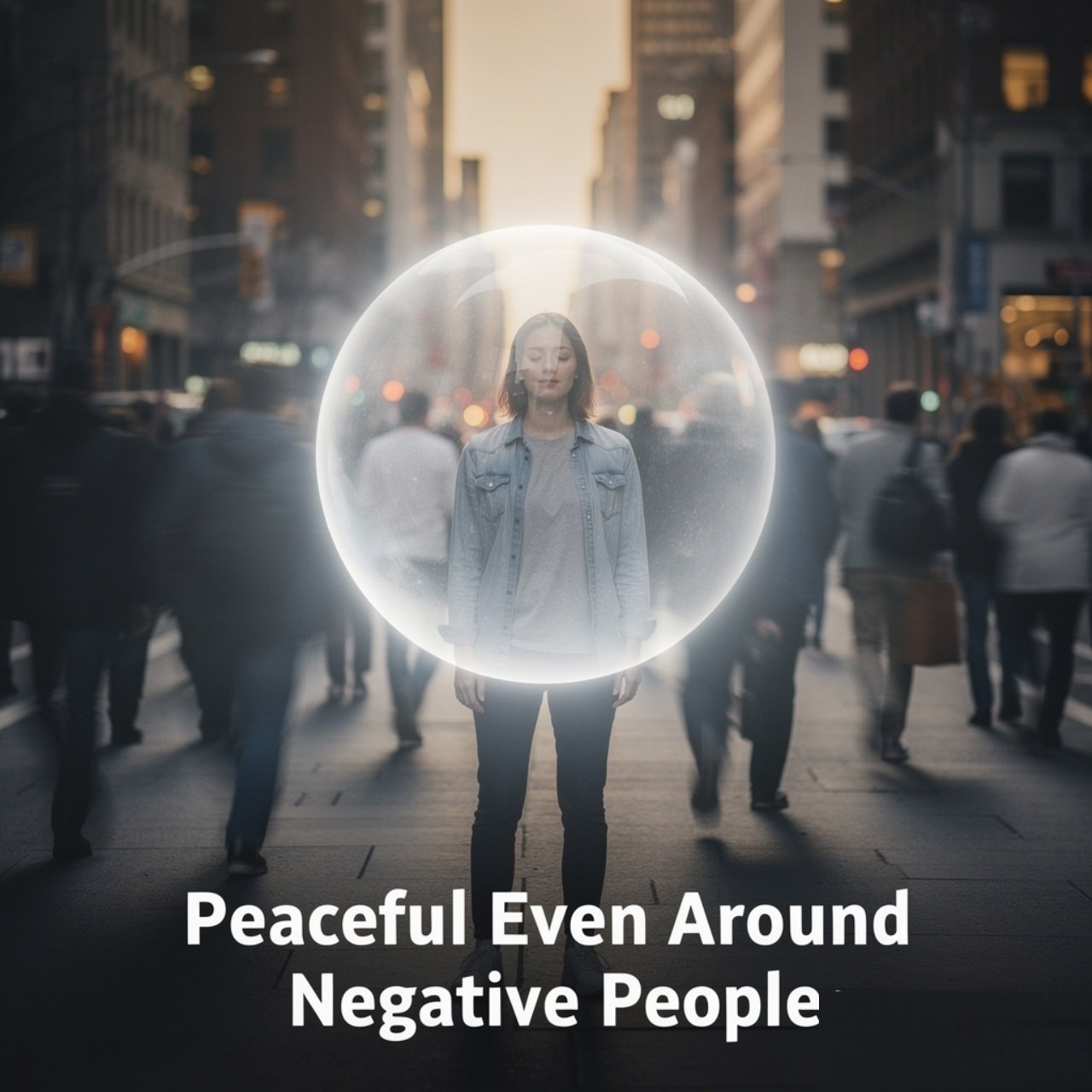 Peaceful Even Around Negative People
