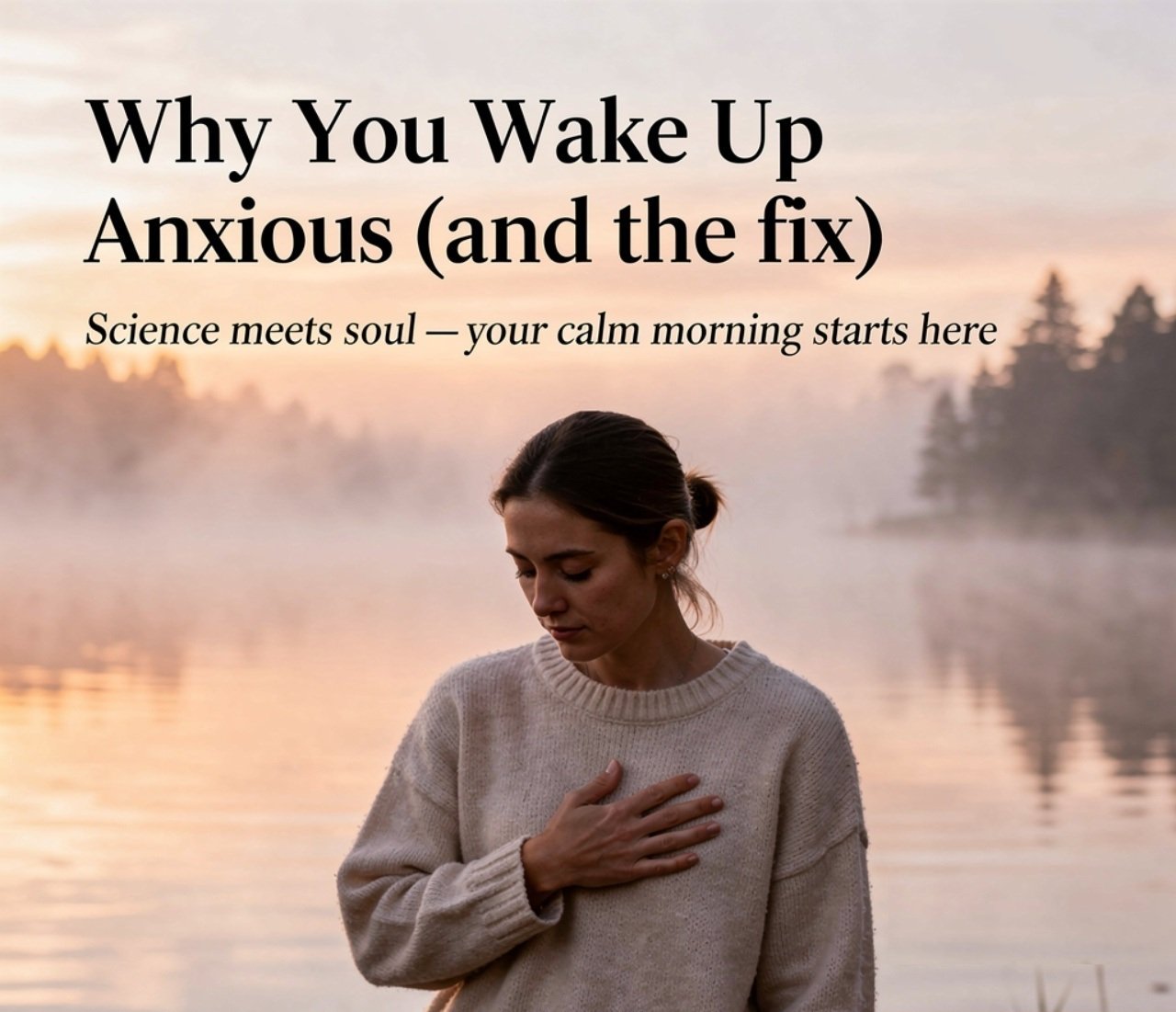 Why You Wake Up Anxious (and the fix)