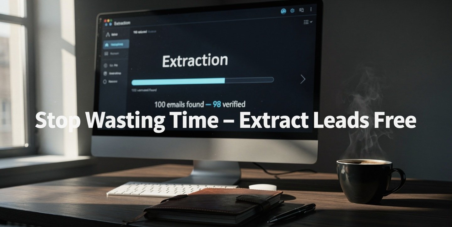Stop Wasting Time — Extract Leads Free