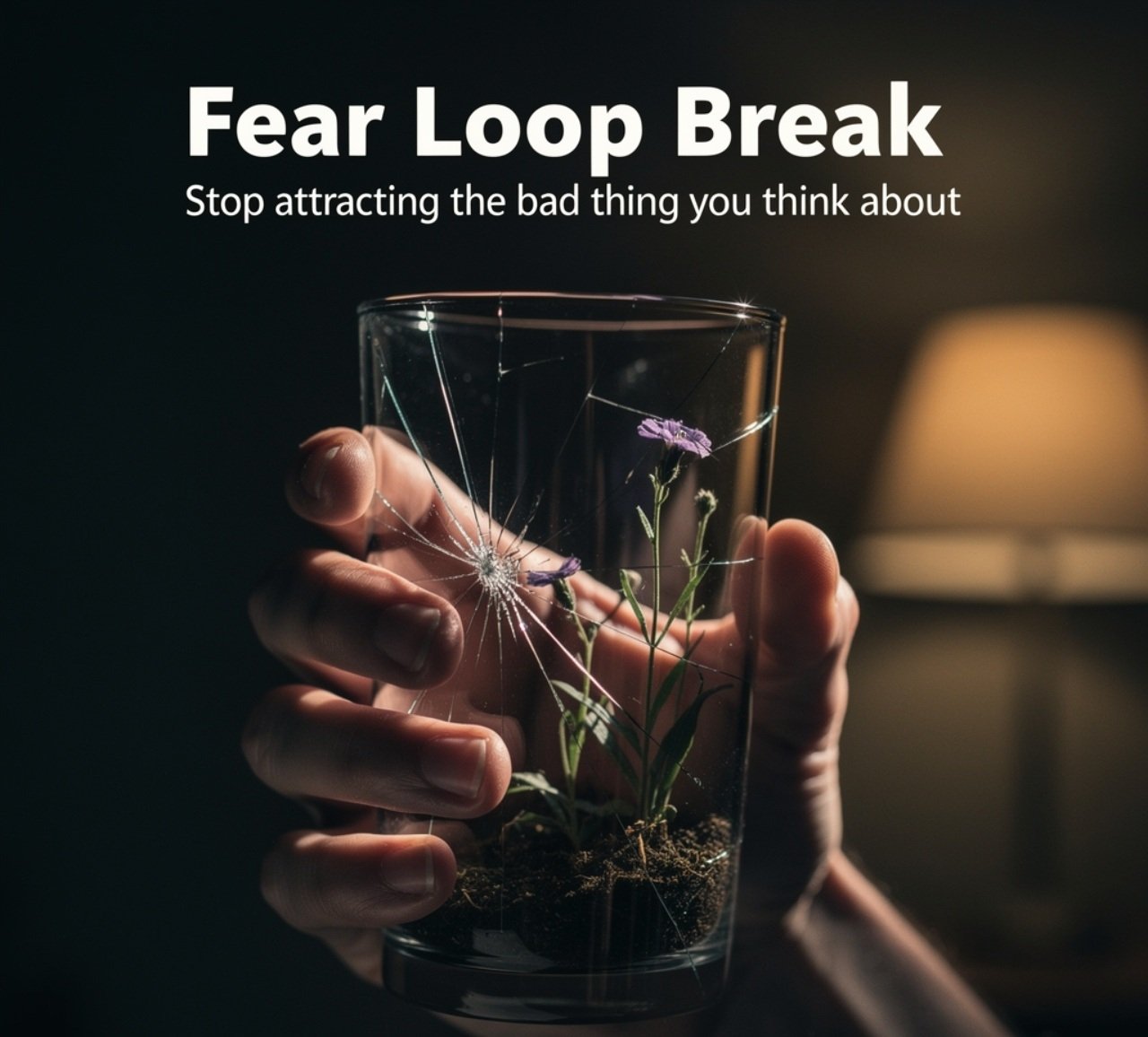 Stop attracting the bad thing you think about.