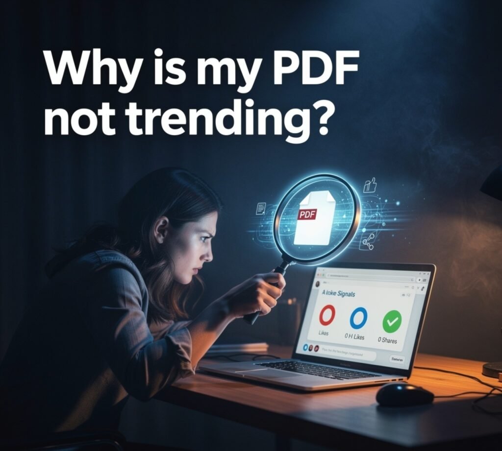 Why is my PDF not trending