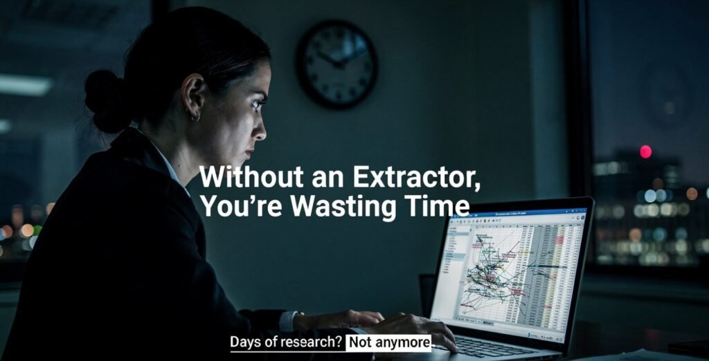 Without an Extractor, You're Wasting Time