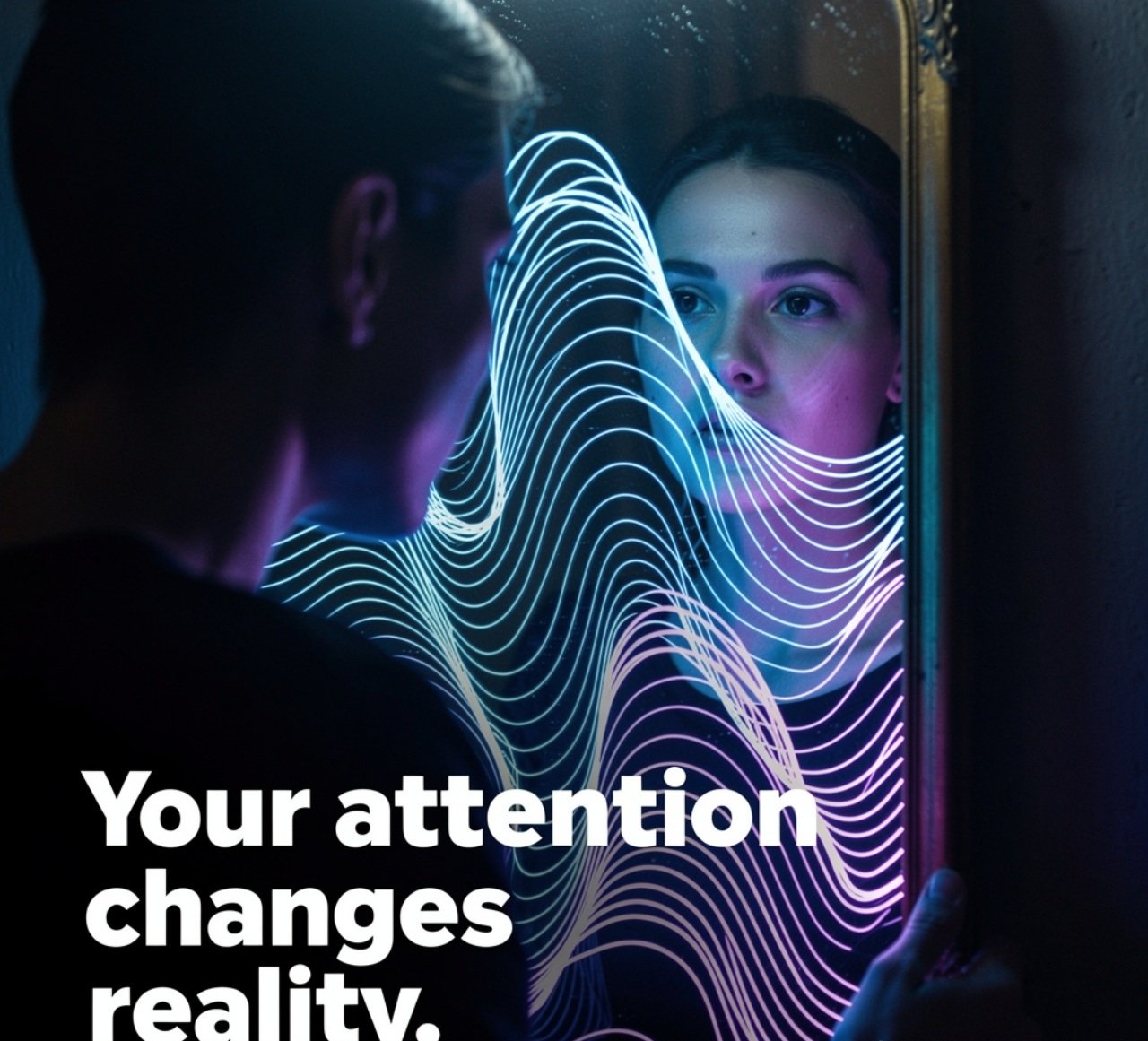 Your attention changes reality
