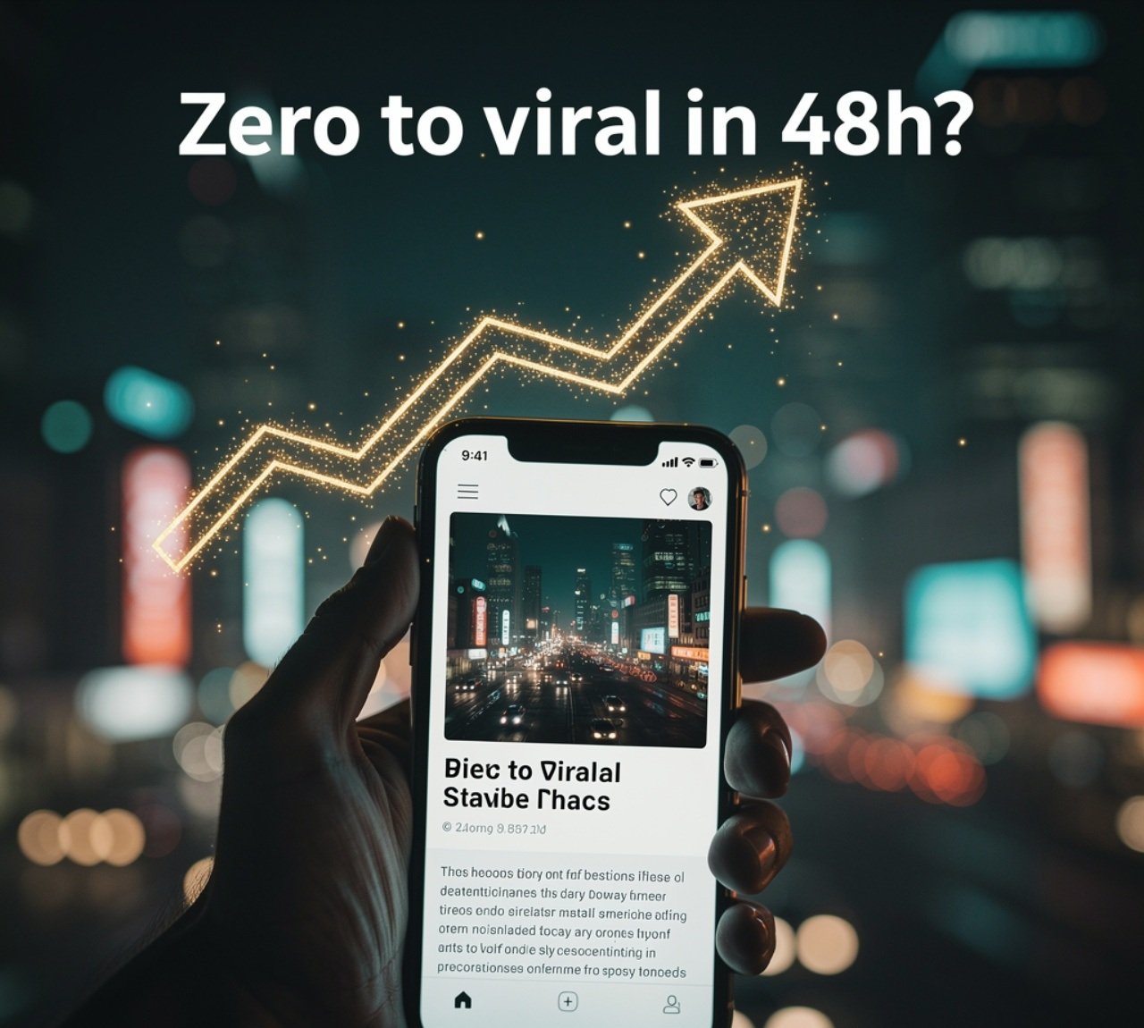 Zero to viral in 48h