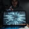 laptop screen showing a dashboard with thousands of email