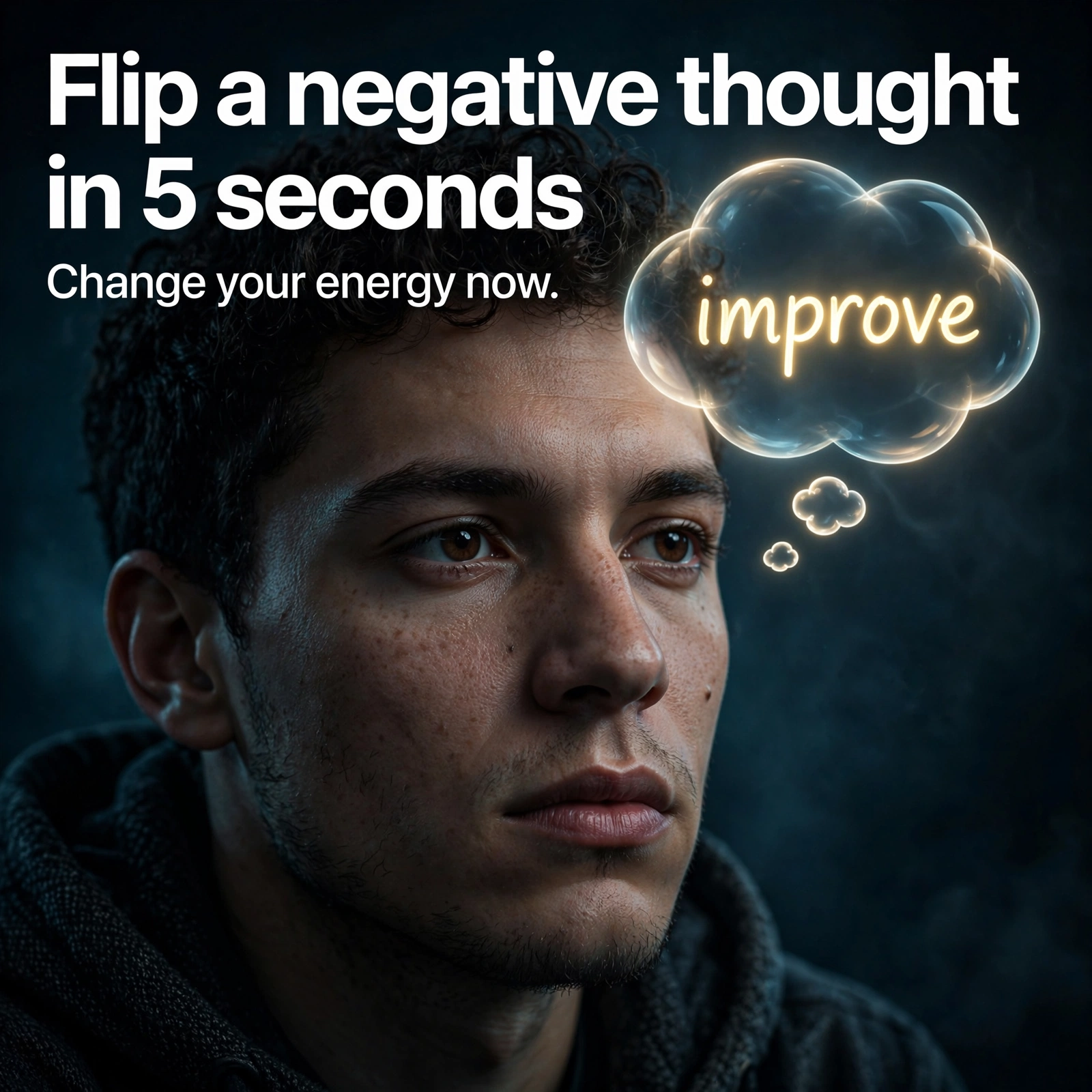 Flip a negative thought in 5 seconds