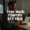 Free leads in 1 click