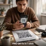 PNG QR fix in 1 click