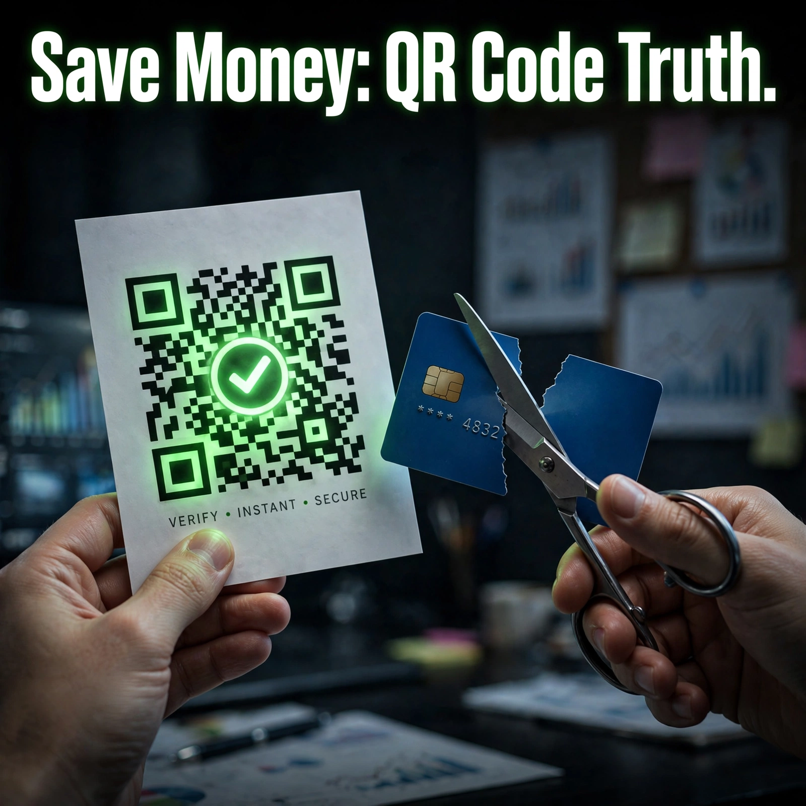 Save Money QR Code Truth.