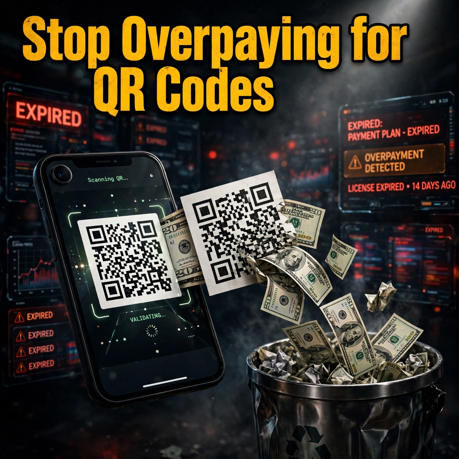 Stop Overpaying for QR Codes