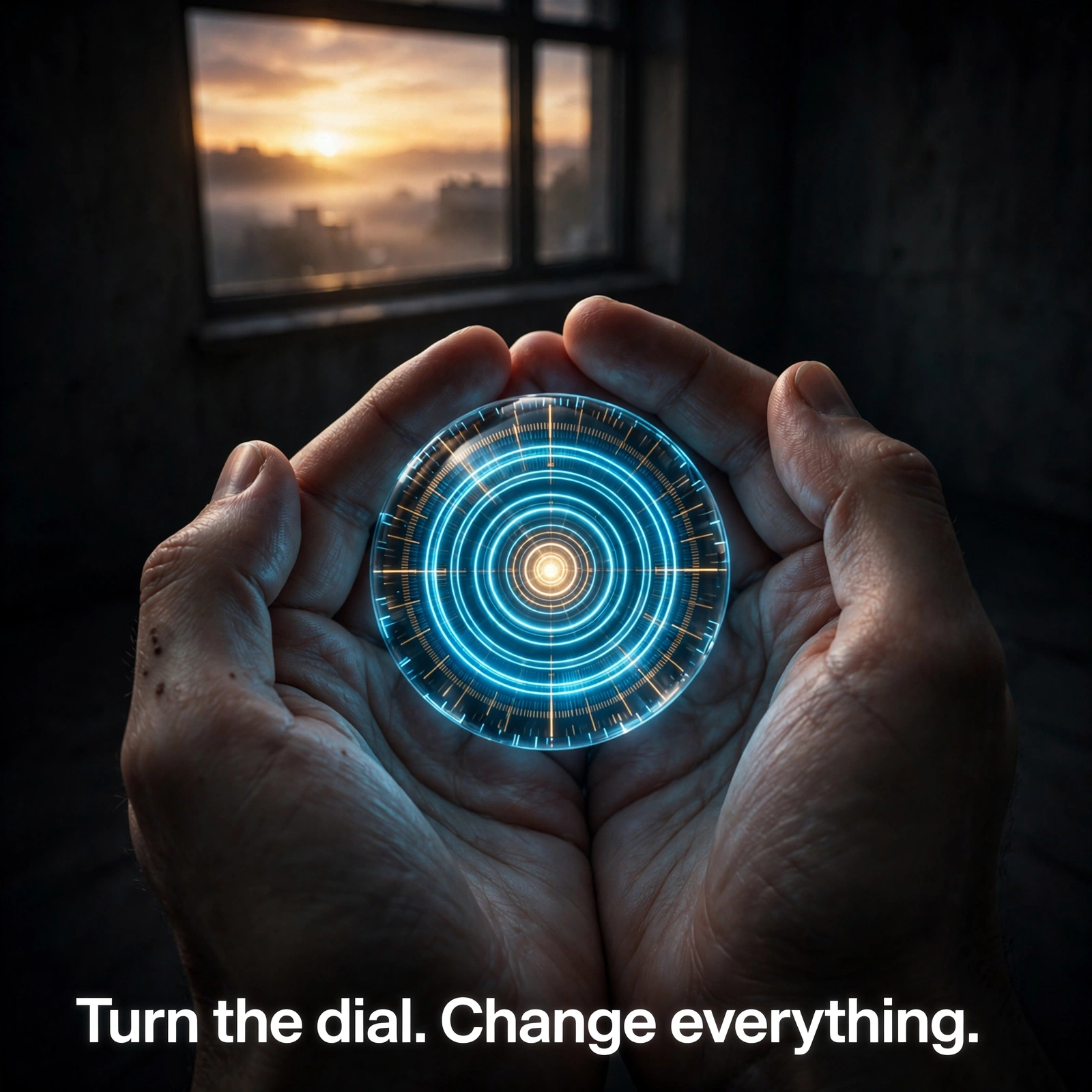 Turn the dial. Change everything