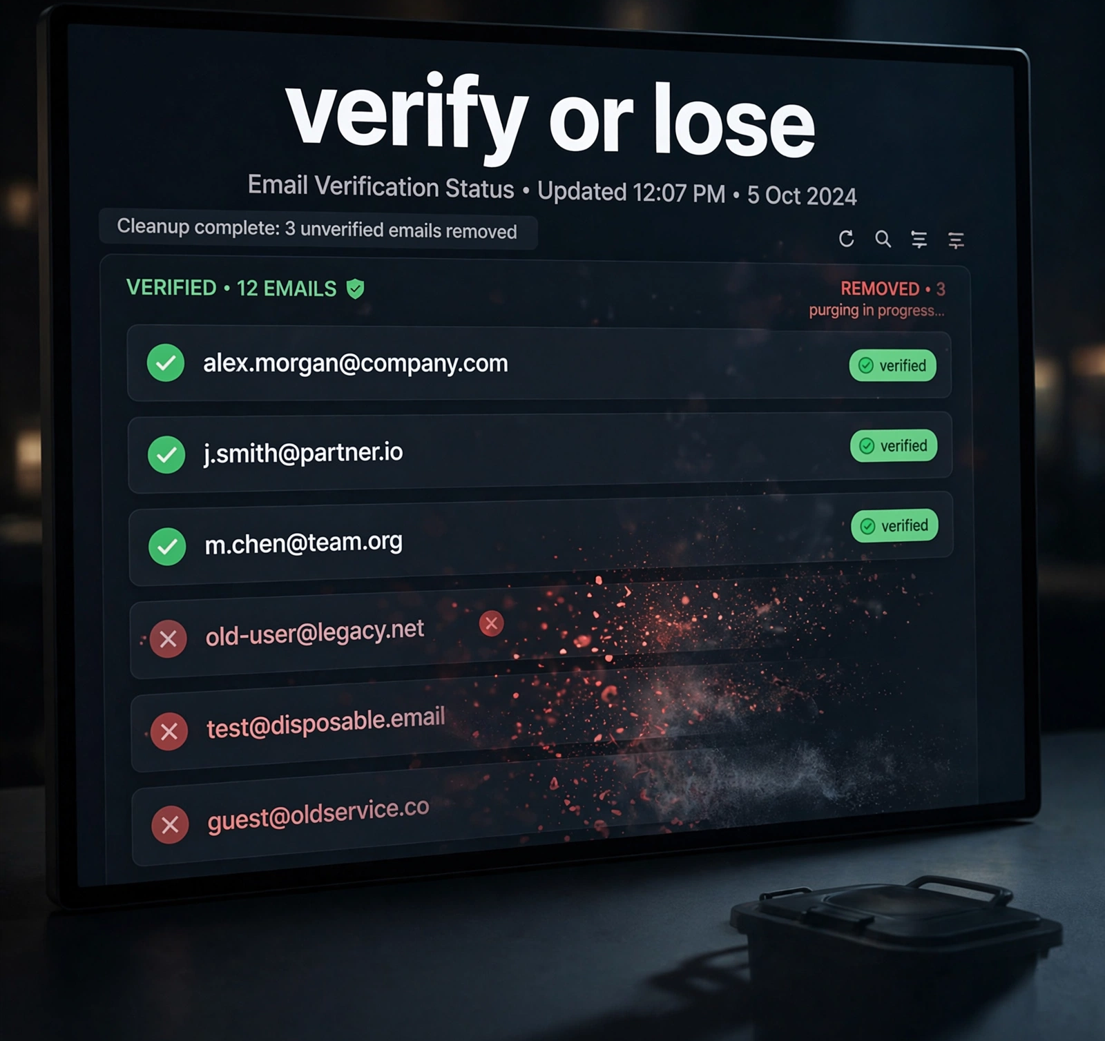 verify or lose
