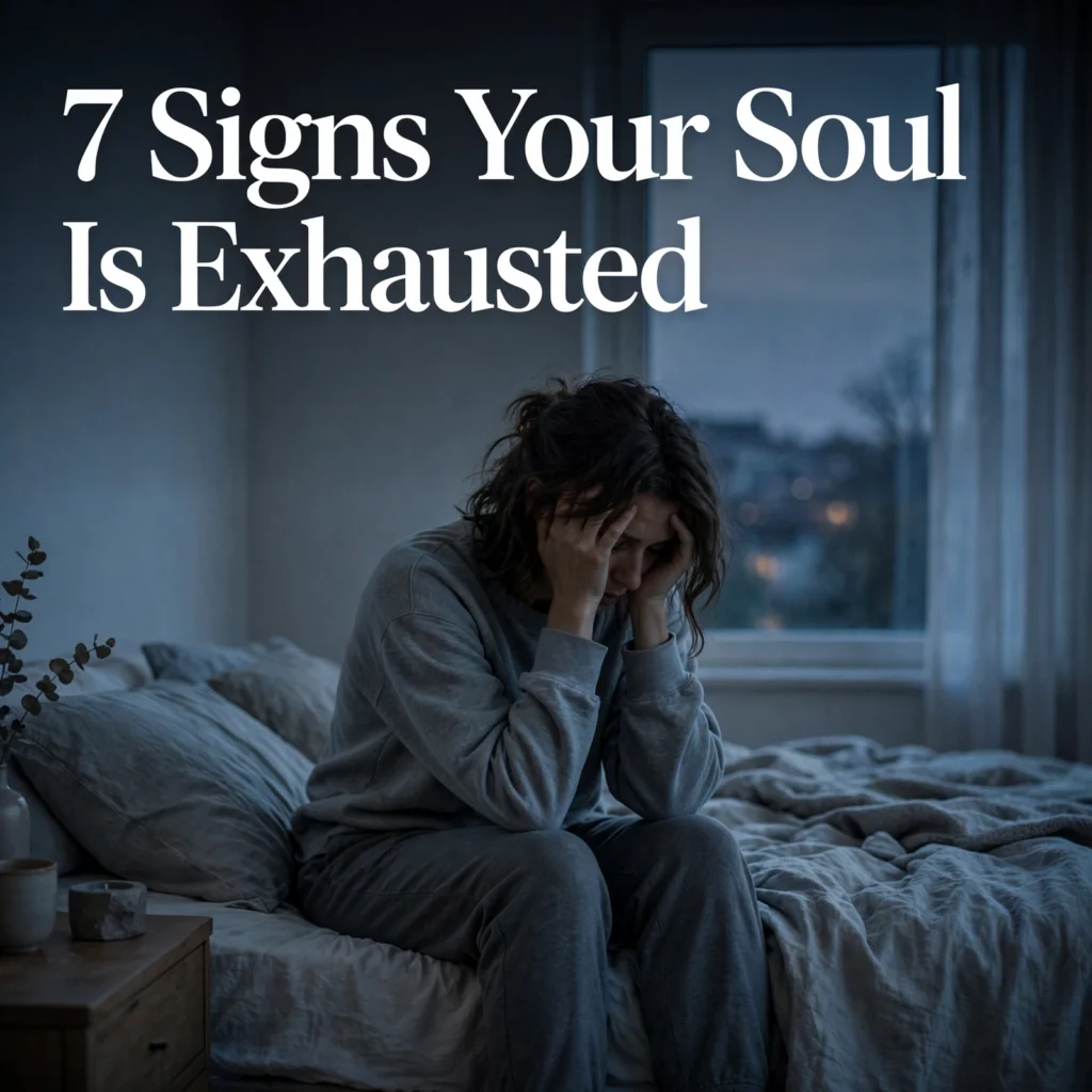 7 Signs Your Soul Is Exhausted