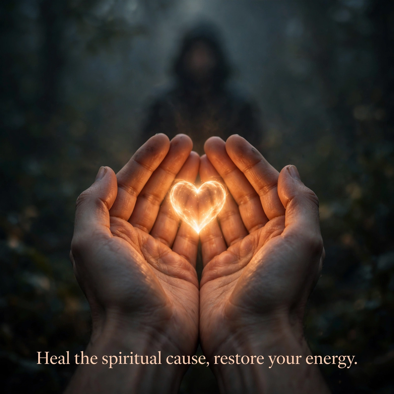 Heal the spiritual cause, restore your energy.