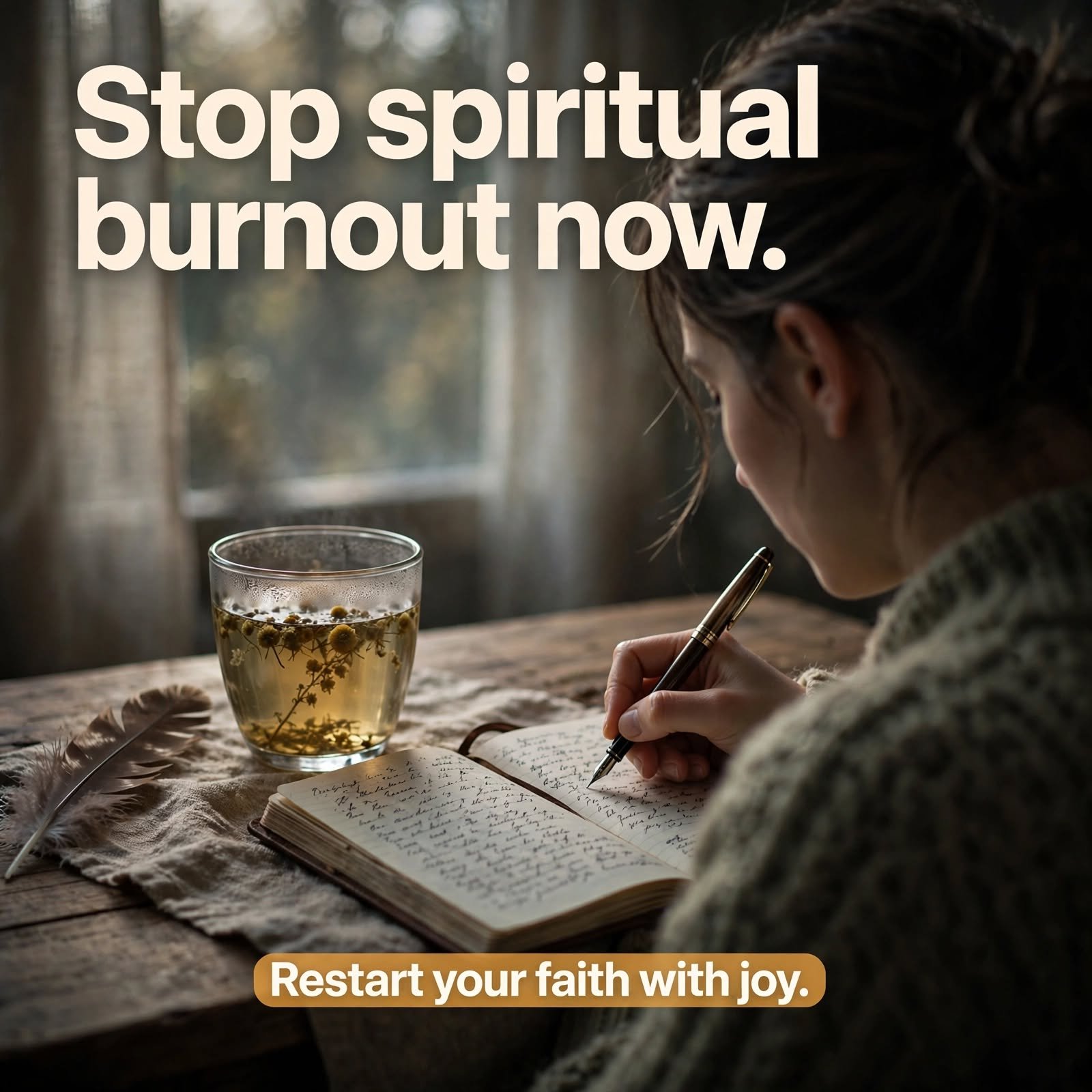 Restart your faith with joy