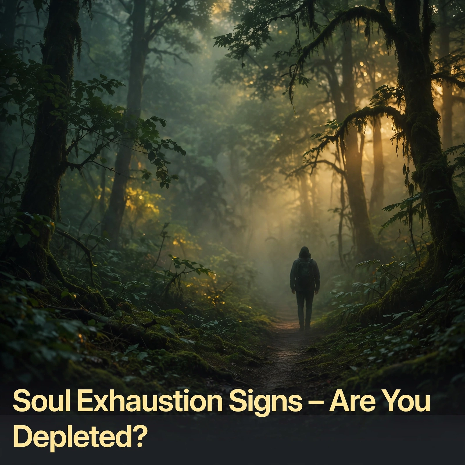 Soul Exhaustion Signs – Are You Depleted
