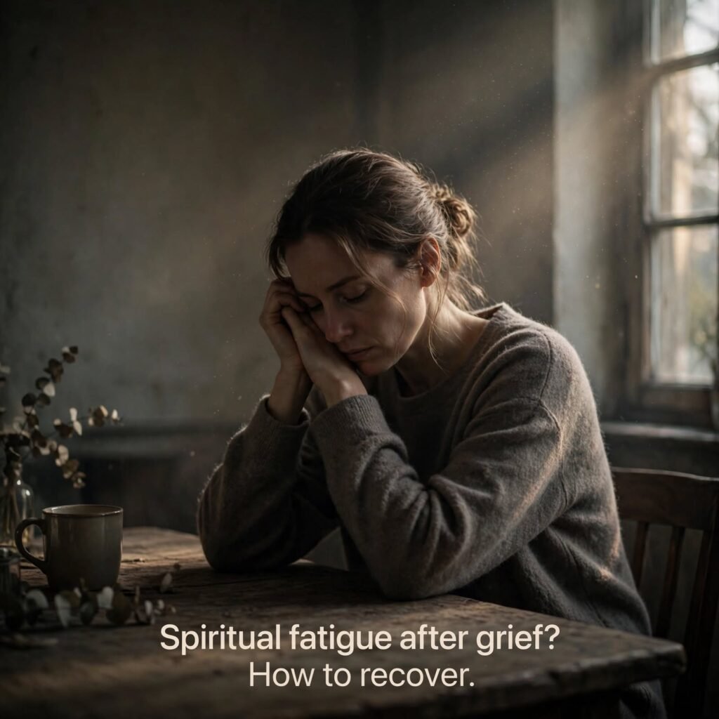 Spiritual fatigue after grief How to recover